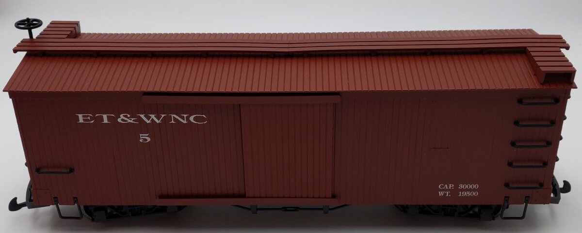 Bachmann 93320 G Scale Eastern Tennessee & Western North Carolina Boxcar #5 LN/Box