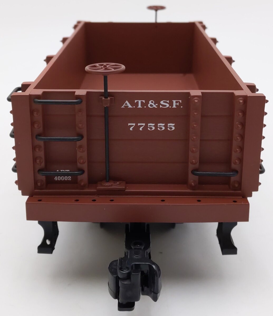 Aristo-Craft 40002 G Scale Santa Fe 20 Foot 2-Axle Gondola #77555 LN/Box