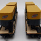 Lionel 6-21859 O Chicago & North Western PS-4 Flatcar W/Trailers (Pack of 2) EX/Box