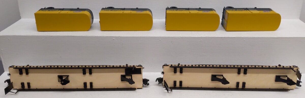 Lionel 6-21859 O Chicago & North Western PS-4 Flatcar W/Trailers (Pack of 2) EX/Box