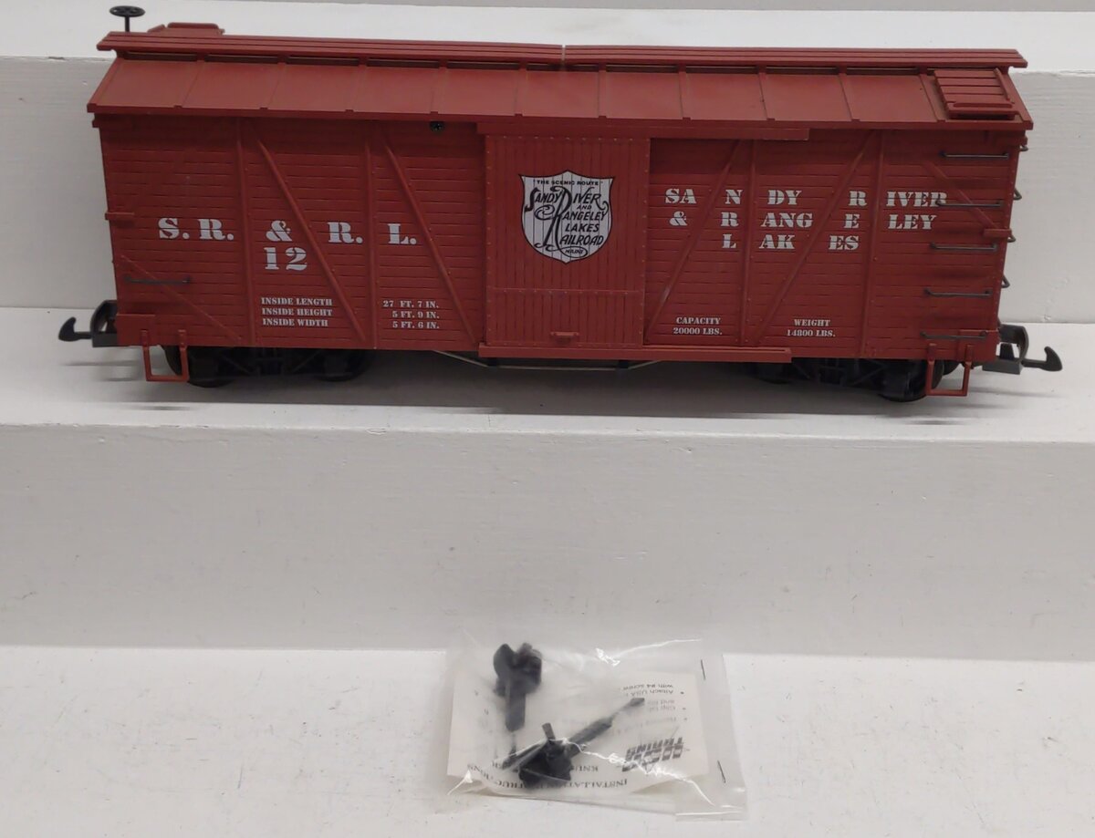 USA Trains R1424 G Sandy River & Rangeley Lakes Boxcar EX/Box