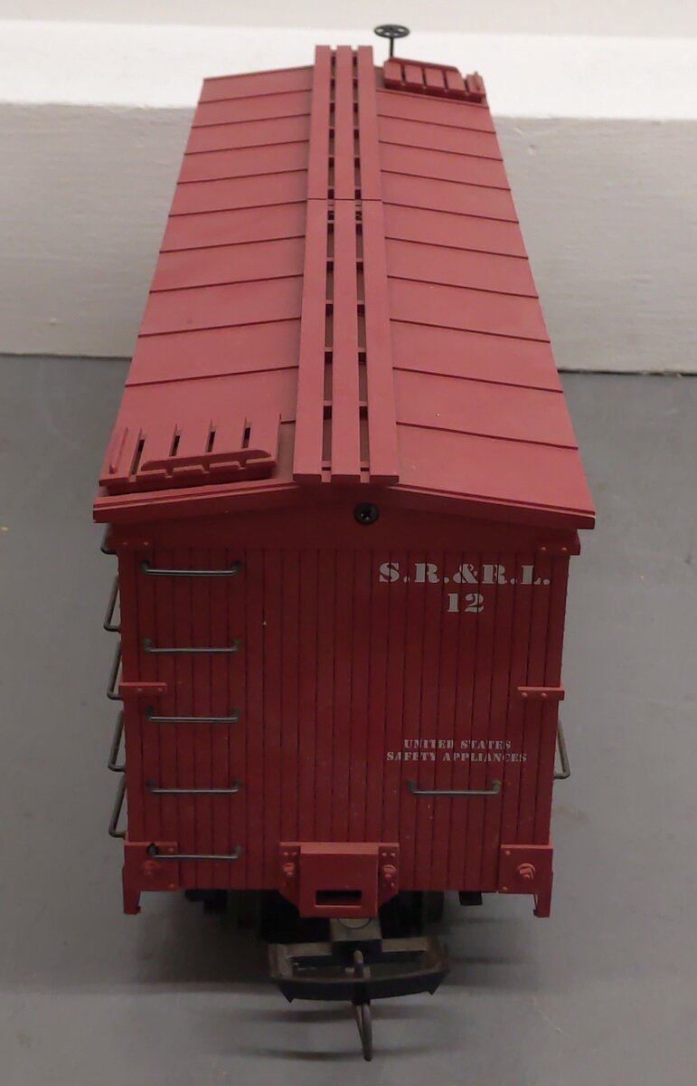 USA Trains R1424 G Sandy River & Rangeley Lakes Boxcar EX/Box