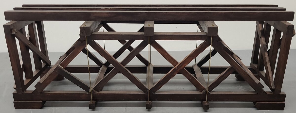 Aristo-Craft 7121 G Scale Wooden Deck Bridge VG/Box