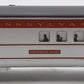 K-Line K4580-006 O Gauge Pennsylvania "Imperial Pass" Streamliner Combine Car EX/Box