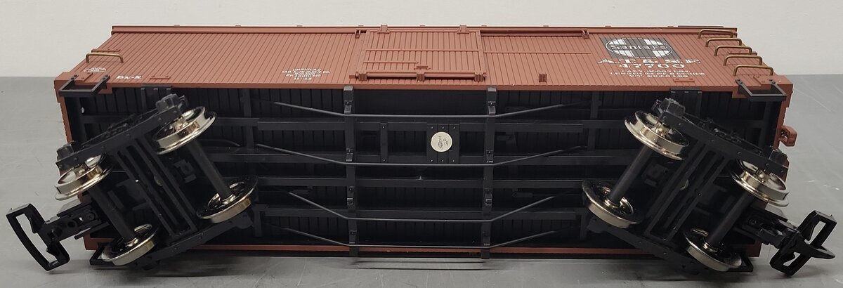 Aristo-Craft 86010 G Scale ATSF/Santa Fe Wood Box Car #47700 - Metal Wheels VG/Box