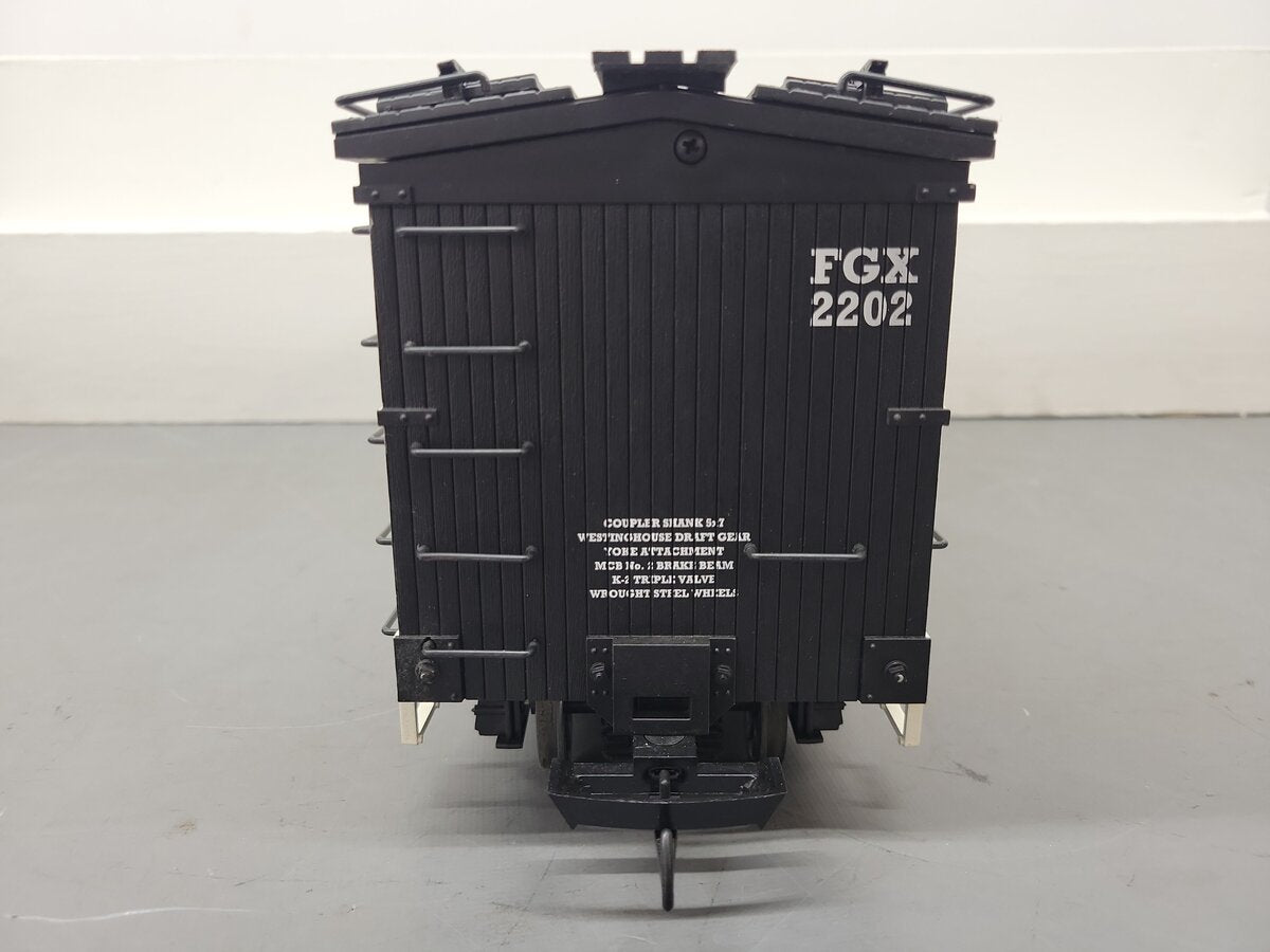 USA Trains R16079 G Indian Motorcycles Reefer Car #2202 EX/Box