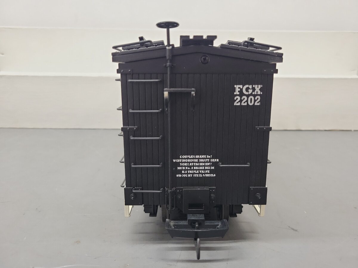 USA Trains R16079 G Indian Motorcycles Reefer Car #2202 EX/Box