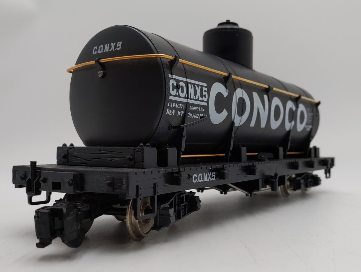 LGB 4080 G Scale Conoco Tank Car - Metal Wheels EX/Box