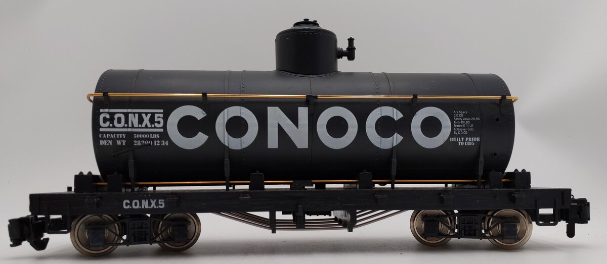 LGB 4080 G Scale Conoco Tank Car - Metal Wheels EX/Box