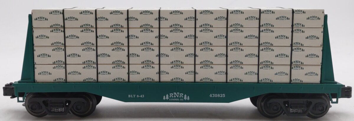 Industrial Rail 7003 O27 RNR Lumber Flatcar With Bulkheads #430825 EX/Box
