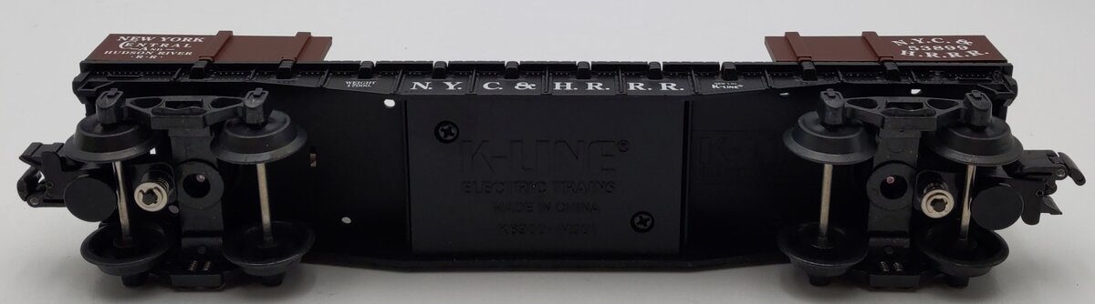 K-Line K661-1752 O Gauge NYC&HRR Flatcar w/Cannons LN/Box
