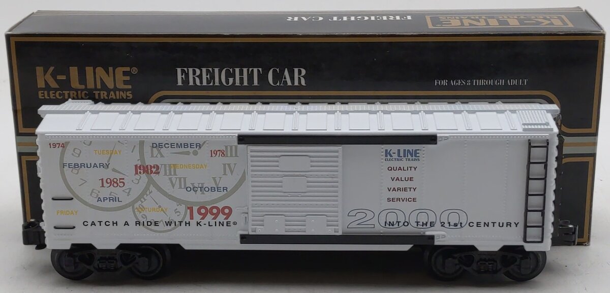 K-Line K641-7404 O Gauge 1999 Holiday Boxcar LN/Box
