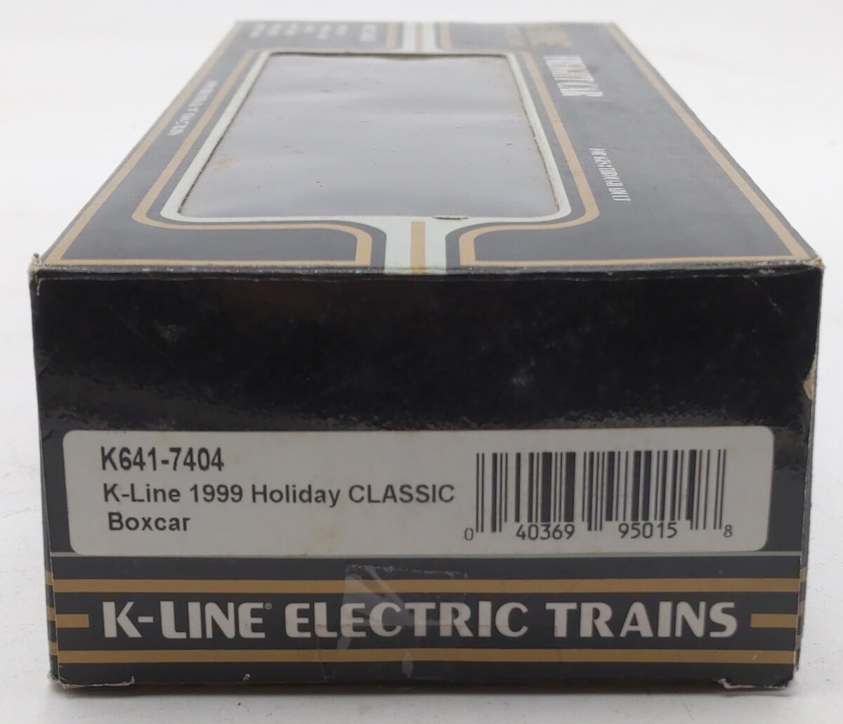 K-Line K641-7404 O Gauge 1999 Holiday Boxcar LN/Box