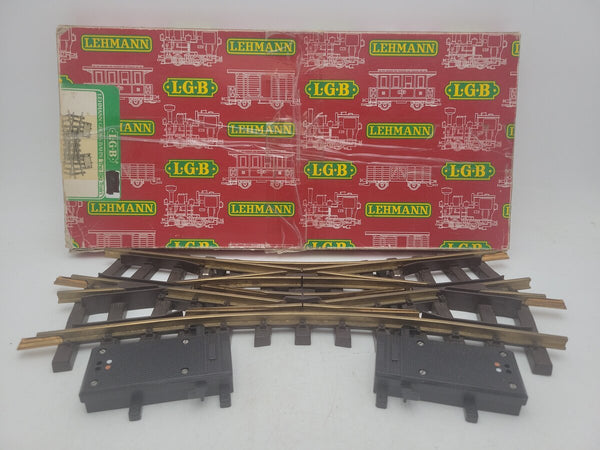 LGB 1226 G Gauge Electric Double Slip Switch Turnout Track with