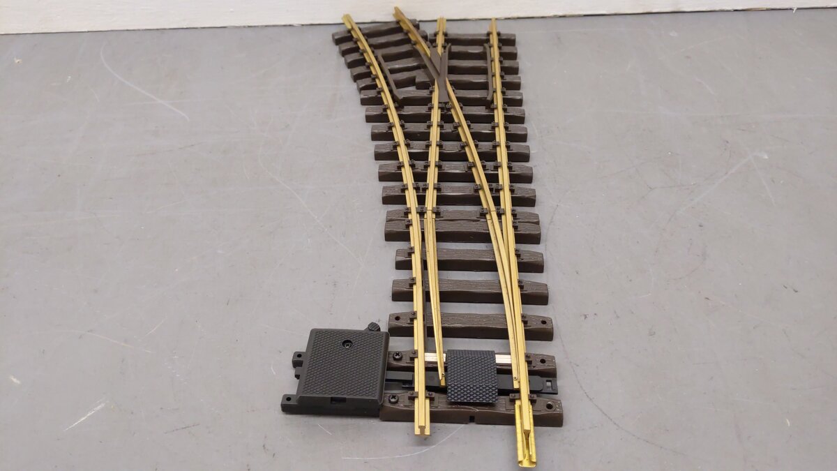 LGB 16140 G Left Manual R3 22.5 Degree Switch Turnout EX/Box