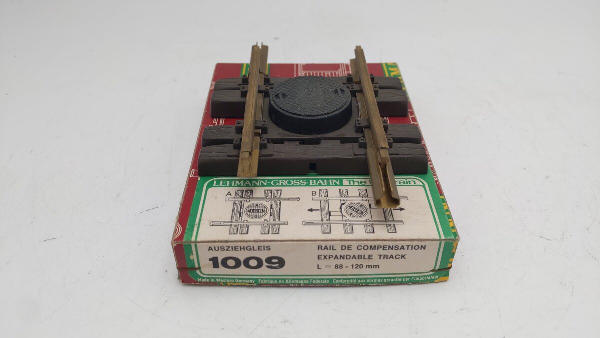 LGB 1009 G Scale Expandable Track L = 88 - 120 mm EX/Box