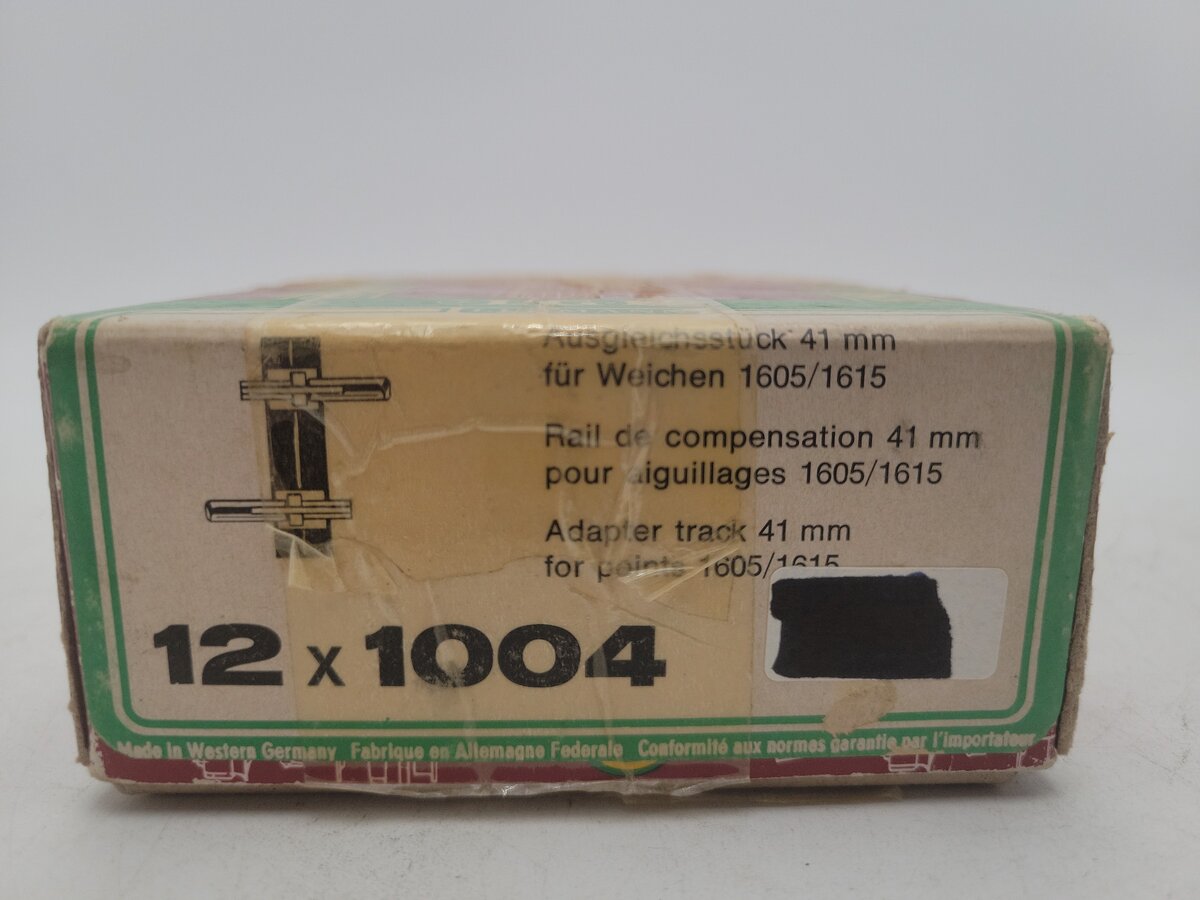 LGB 1004 G Scale Brass Track Section (12) EX/Box