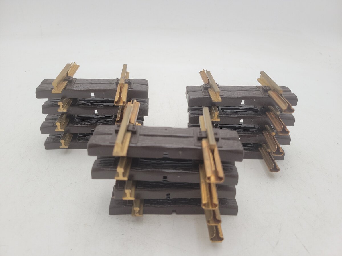 LGB 1004 G Scale Brass Track Section (12) EX/Box