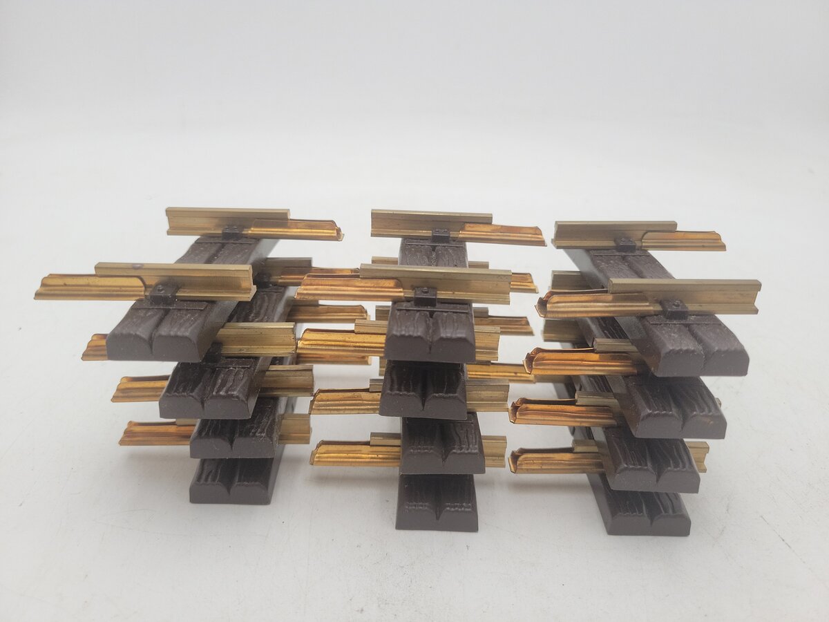 LGB 1004 G Scale Brass Track Section (12) EX/Box