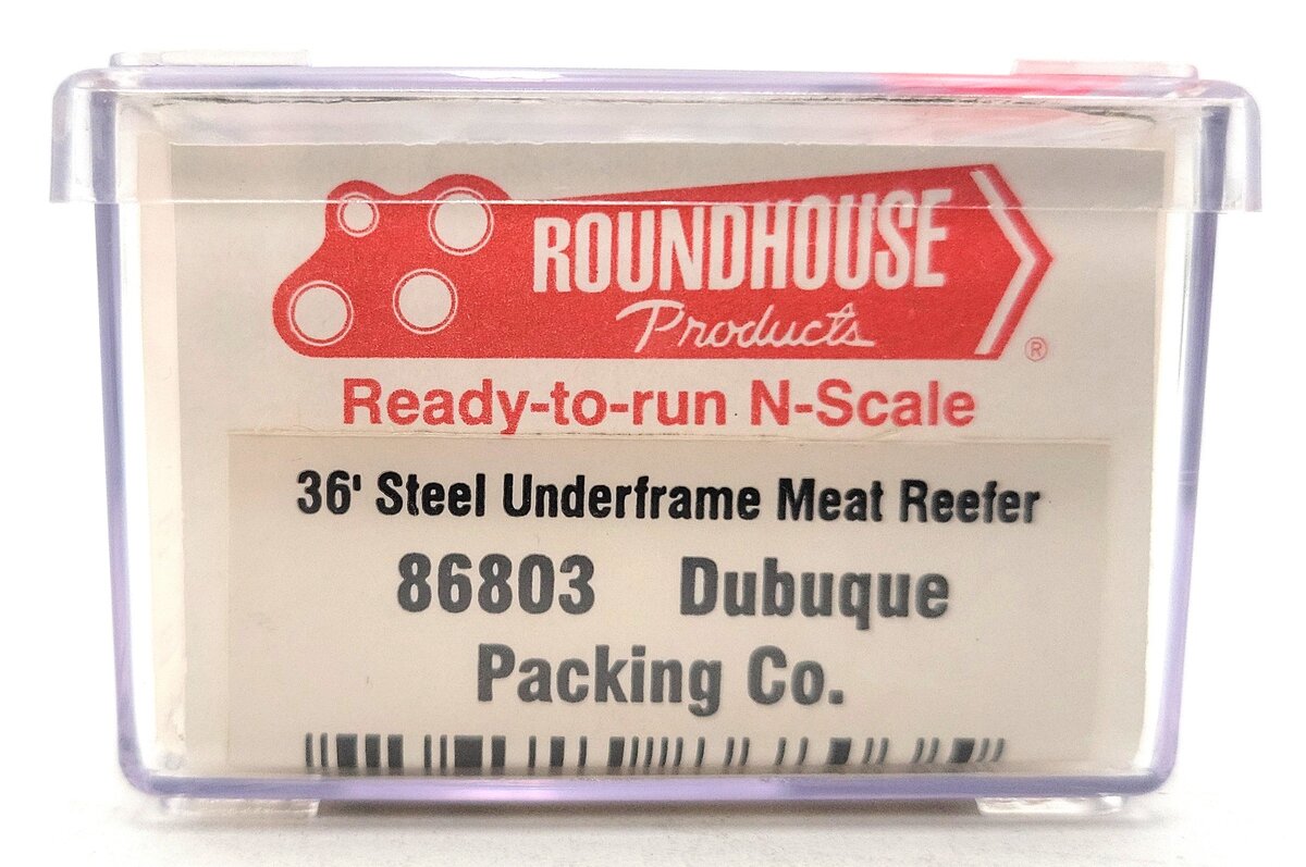 Roundhouse 86803 N Scale Dubuque Packing Co. Meat Reefer #63193 LN/Box