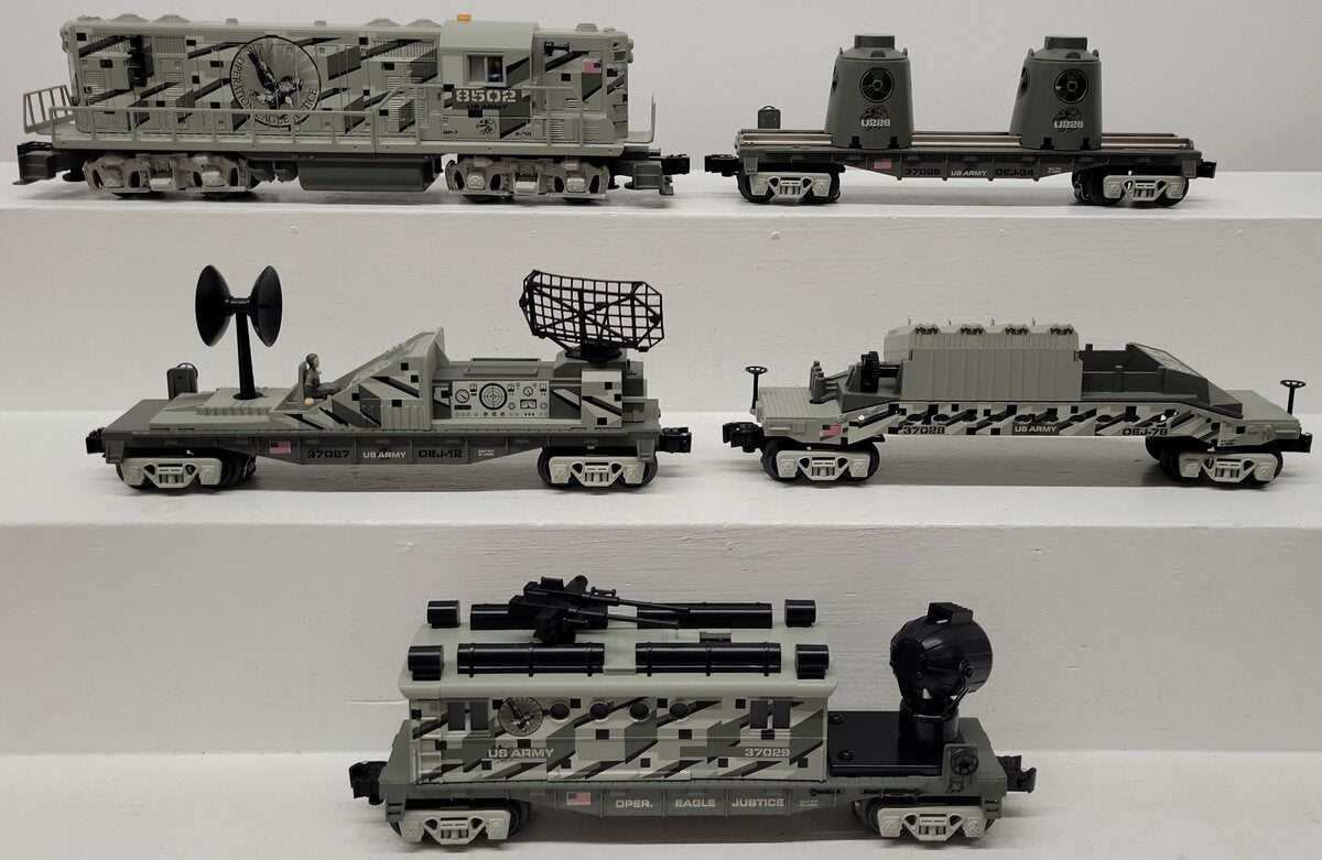 Lionel 6-30144 O Gauge Operation Eagle Military Diesel Train Set LN/Box