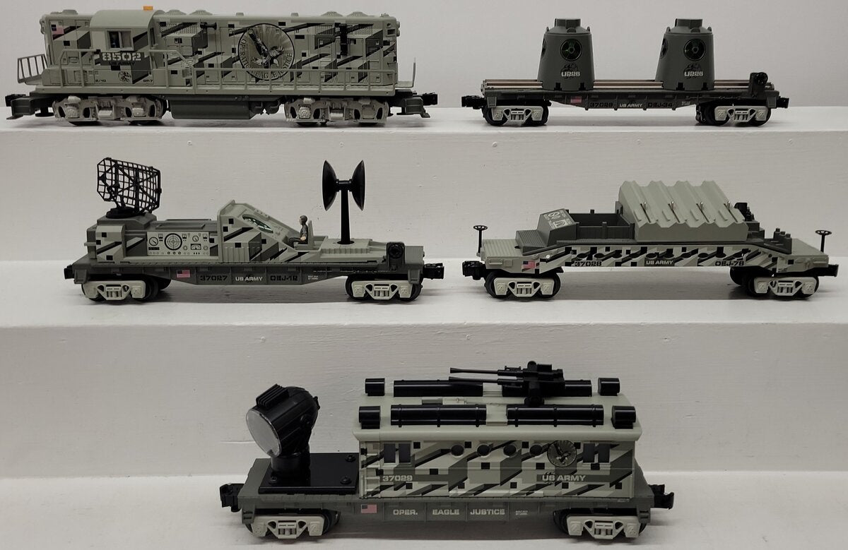 Lionel 6-30144 O Gauge Operation Eagle Military Diesel Train Set LN/Box
