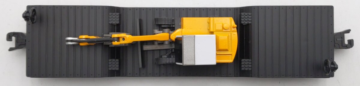 K-Line K511-022 S Gauge Chesapeake & Ohio Flat Car w/ Vehicle #120448 EX/Box