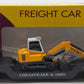 K-Line K511-022 S Gauge Chesapeake & Ohio Flat Car w/ Vehicle #120448 EX/Box
