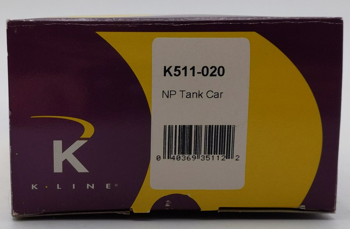 K-Line K511-020 S Scale Northern Pacific Tank Car #65113 EX/Box