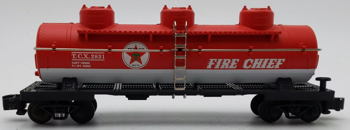K-Line K511-015 S Gauge Texaco Fire Chief Tank Car #2831 EX/Box
