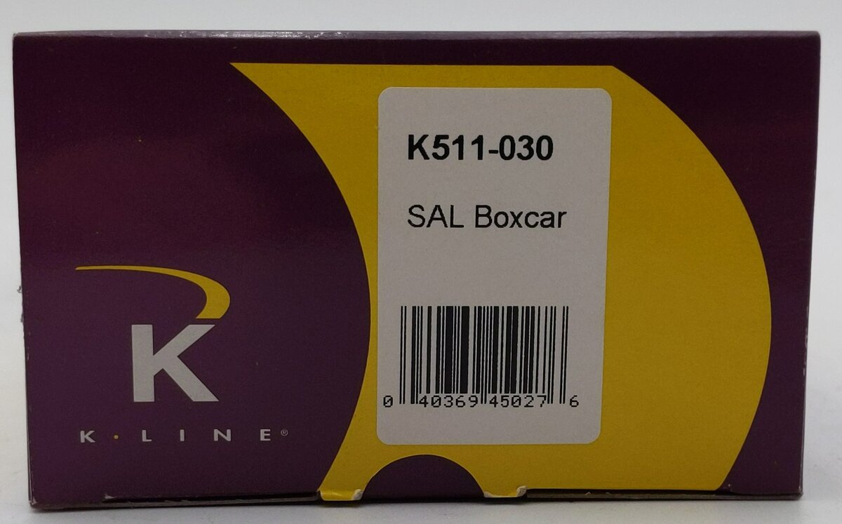 K-Line K511-030 S Gauge Seaboard SAL Boxcar #19599 LN/Box