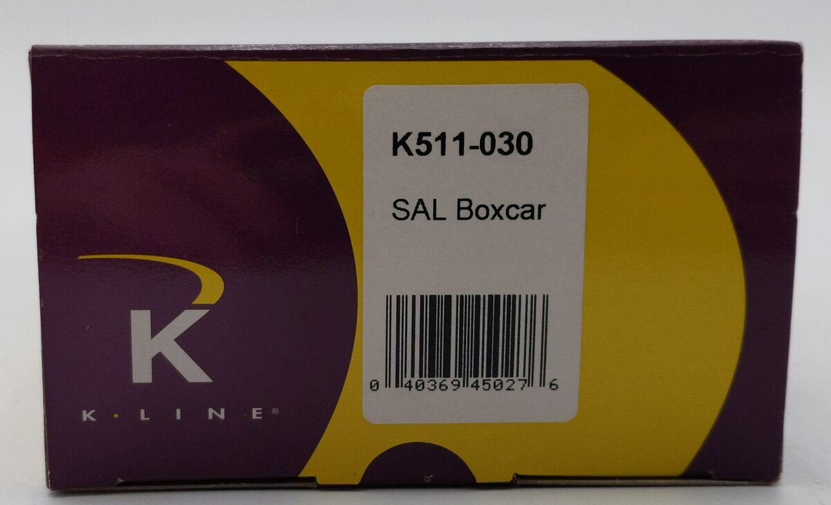 K-Line K511-030 S Gauge Seaboard SAL Boxcar #19599 LN/Box