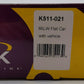 K-Line K511-021 S Gauge MILW Flat Car w/ Vehicle LN/Box
