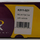 K-Line K511-021 S Gauge MILW Flat Car w/ Vehicle LN/Box