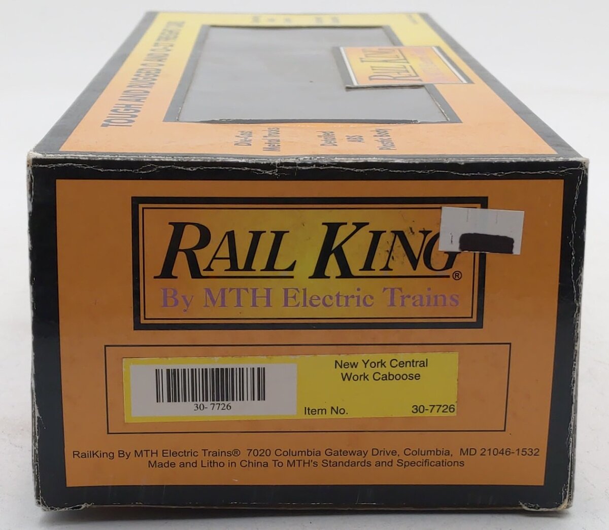 MTH 30-7726 O Gauge New York Central Work Caboose #18087 EX/Box