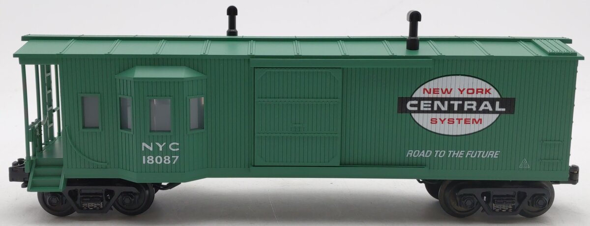MTH 30-7726 O Gauge New York Central Work Caboose #18087 EX/Box
