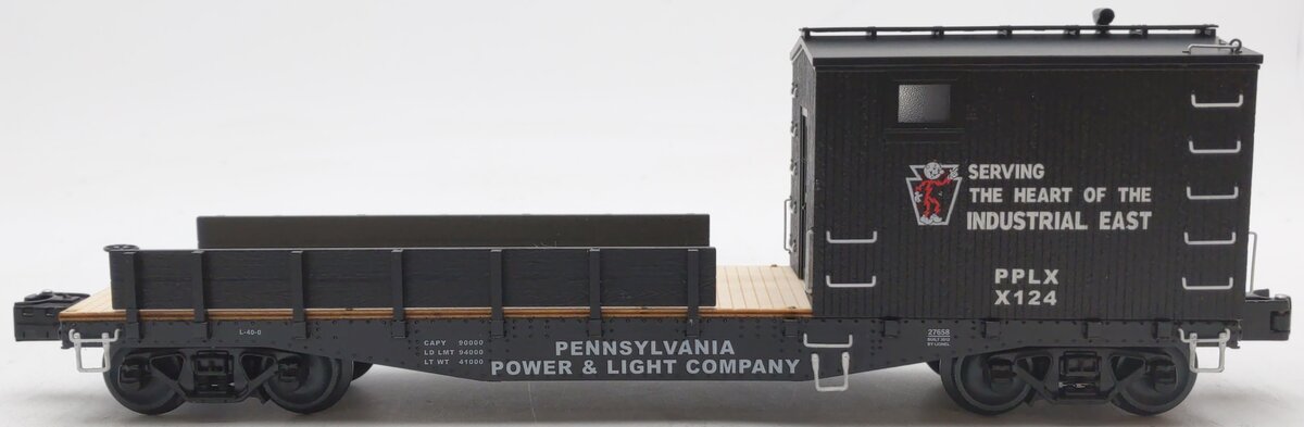 Lionel 6-27658 O Gauge Pennsylvania Power & Light Work Caboose LN/Box