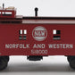 MTH 20-91069 O Gauge N&W Woodsided Caboose #518000 EX/Box