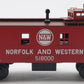 MTH 20-91069 O Gauge N&W Woodsided Caboose #518000 EX/Box