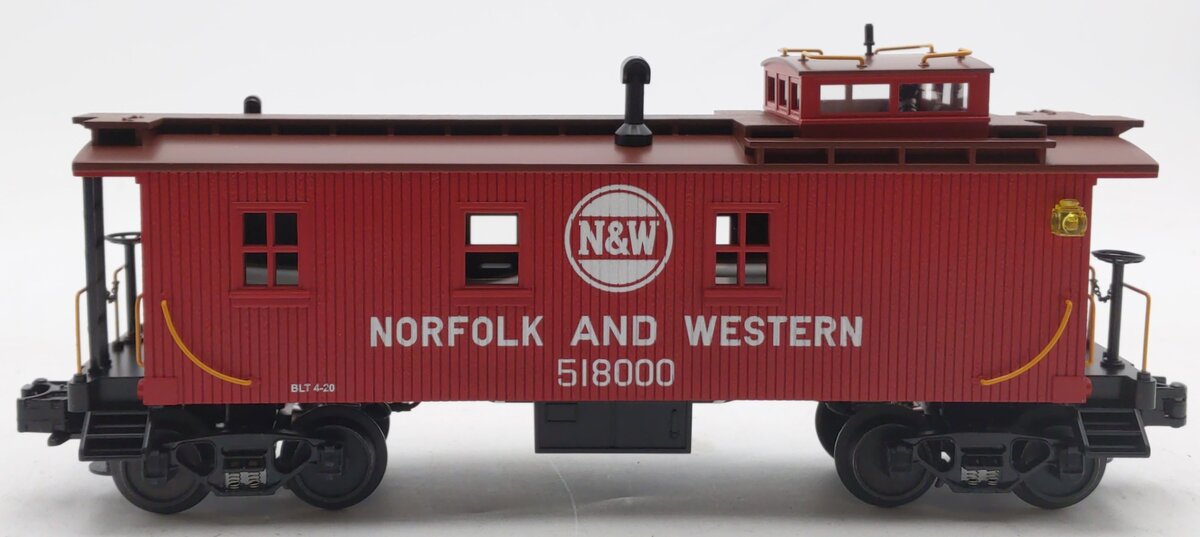 MTH 20-91069 O Gauge N&W Woodsided Caboose #518000 EX/Box