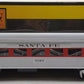 MTH 30-6011 O Gauge Santa Fe O-27 Streamlined Passenger Coach Car #3163 EX/Box