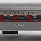 MTH 30-6013 O Gauge Santa Fe Streamlined Observation Car #3198 EX/Box