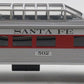 MTH 30-6012 O Gauge Santa Fe Streamlined Vista Dome Car #502 EX/Box