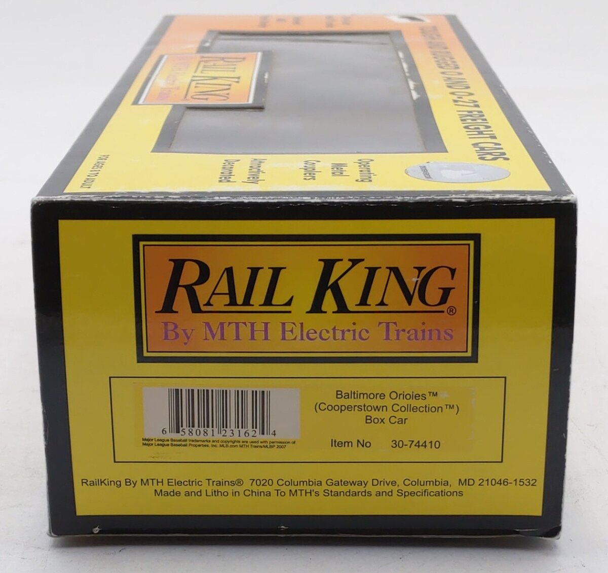 MTH 30-74410 O Gauge Baltimore Orioles Box Car LN/Box
