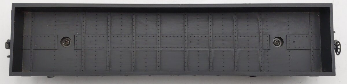 MTH 33-7201 O Gauge Santa Fe Gondola w/ I Beams Load #166593 EX/Box