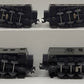 MTH 30-6949 O Atlantic Coast Line 60' Madison Passenger Car Set (Set of 4) EX/Box