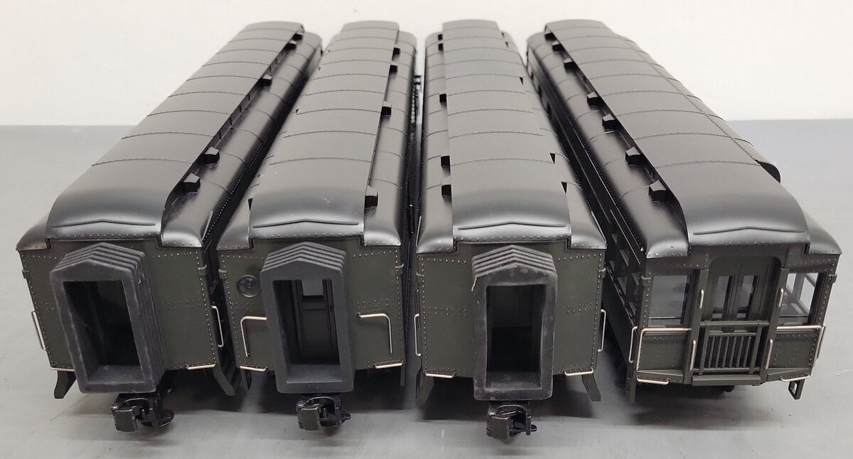 MTH 30-6949 O Atlantic Coast Line 60' Madison Passenger Car Set (Set of 4) EX/Box