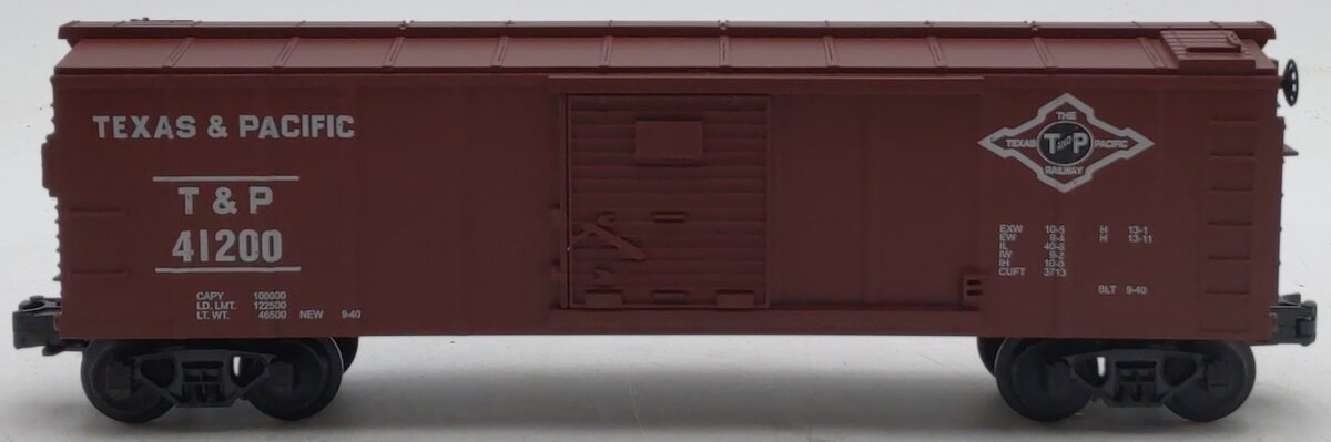 MTH 30-7413 O Texas and Pacific Boxcar #41200 EX/Box