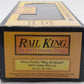 MTH 30-7405 O Gauge Union Pacific Semi-Scale Boxcar #168043 EX/Box