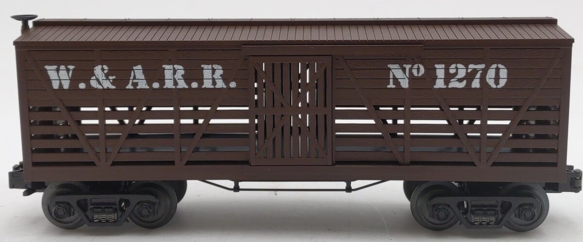 MTH 30-7114 O Gauge WARR 19th Century Stock Car #1270 EX/Box